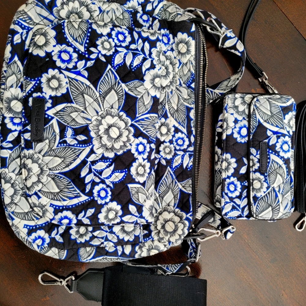 Vera Bradley purse and wristlet wallet
